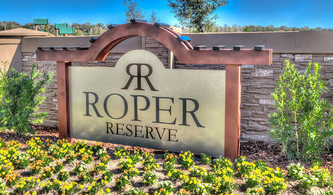 roper reserve sign into the neighborhood